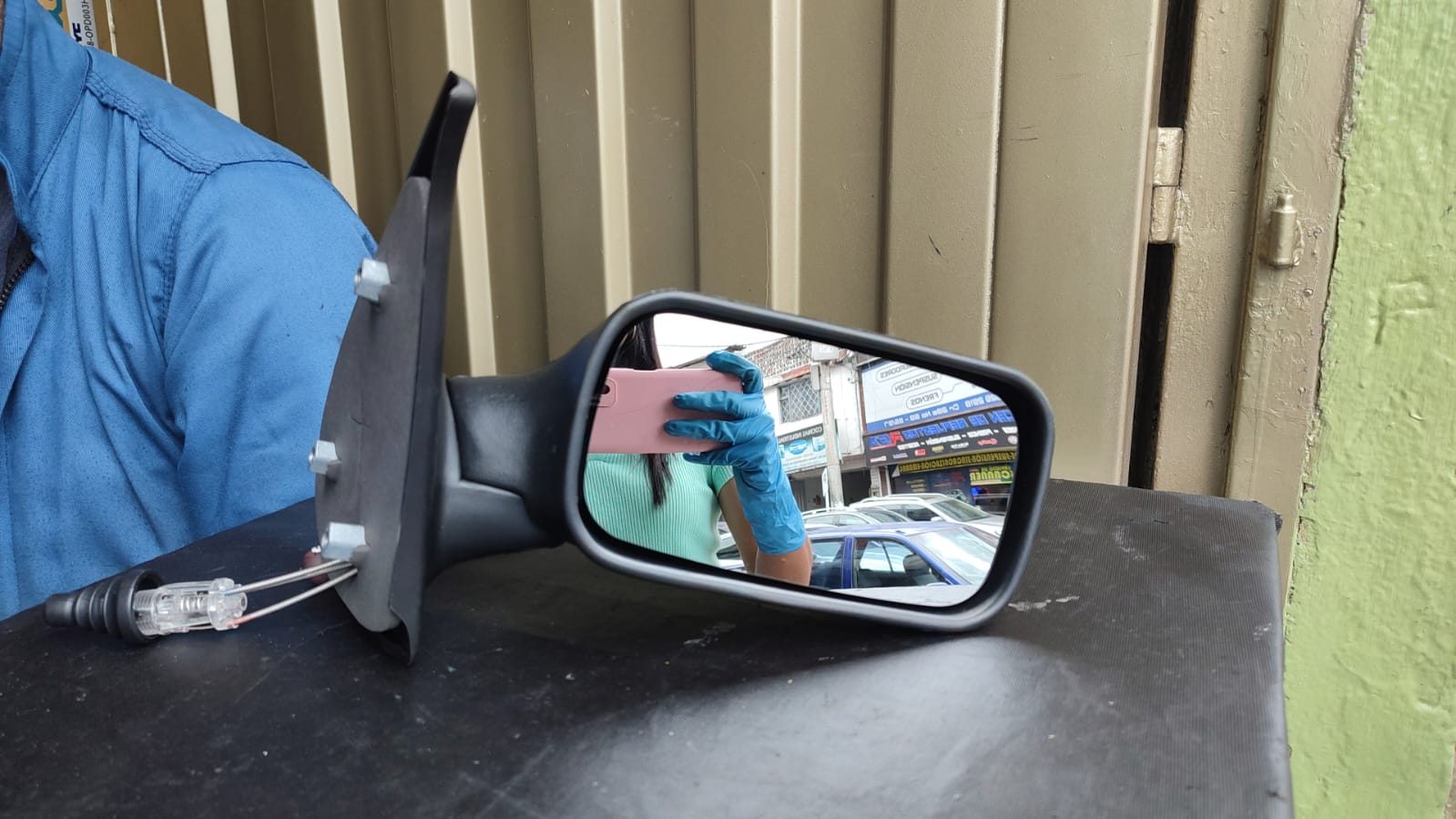 Retrovisor Fiat Palio 3d 1998-2002 Manual - 